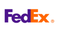 FedEx purple and orange wordmark logo